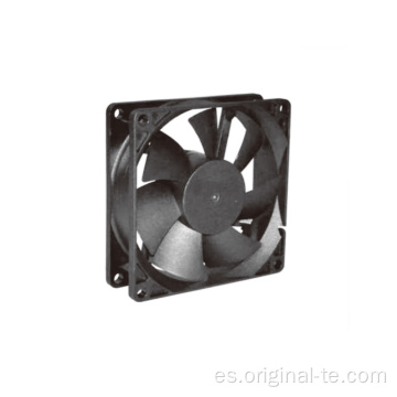 Ventilador axial de CC de 80x80x25 mm que ahorra espacio